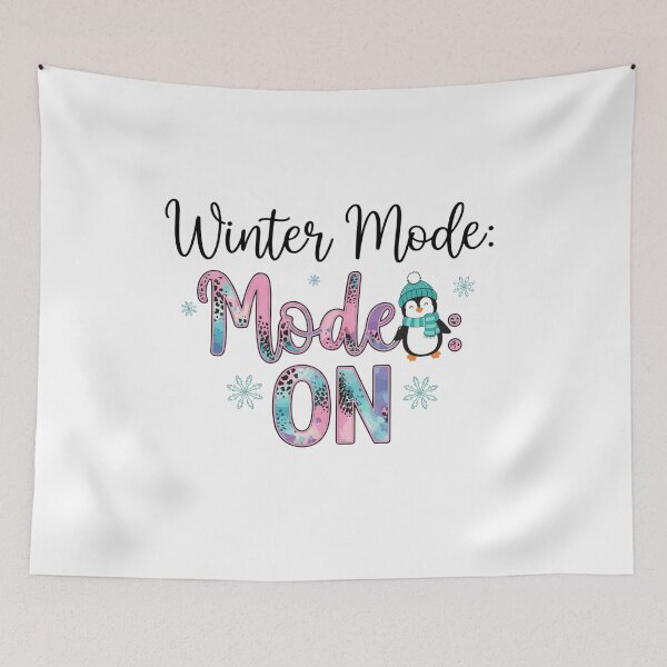 Item preview, Winter-mode-made-on-penguin designed and sold by BazStudiodesign.