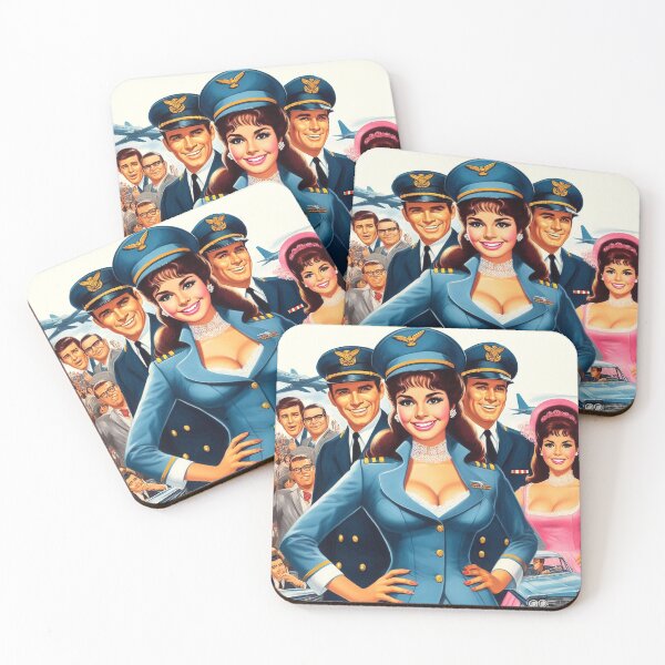 Item preview, Retro Pilot Girl designed and sold by PulpVintage.