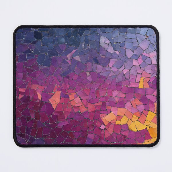 Item preview, Abstract Mosaic Tile Nebula Gradient – Purple Pink Blue Cosmic Texture designed and sold by DIGPROF.