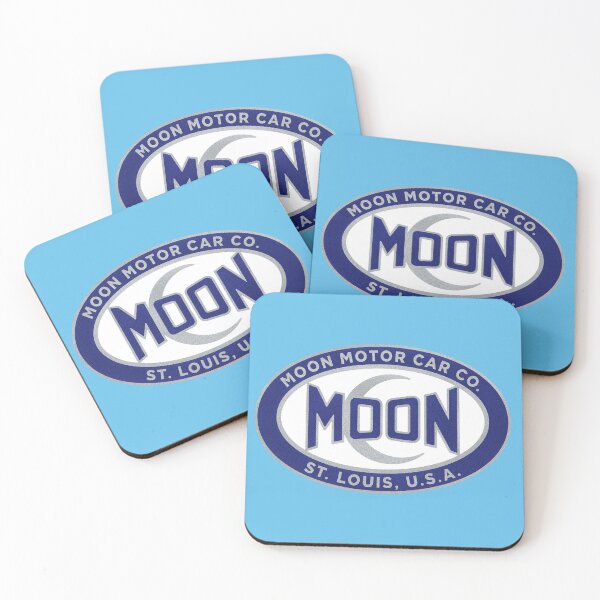 Item preview, Moon Motor Car vintage logo designed and sold by Hahnel Studio.