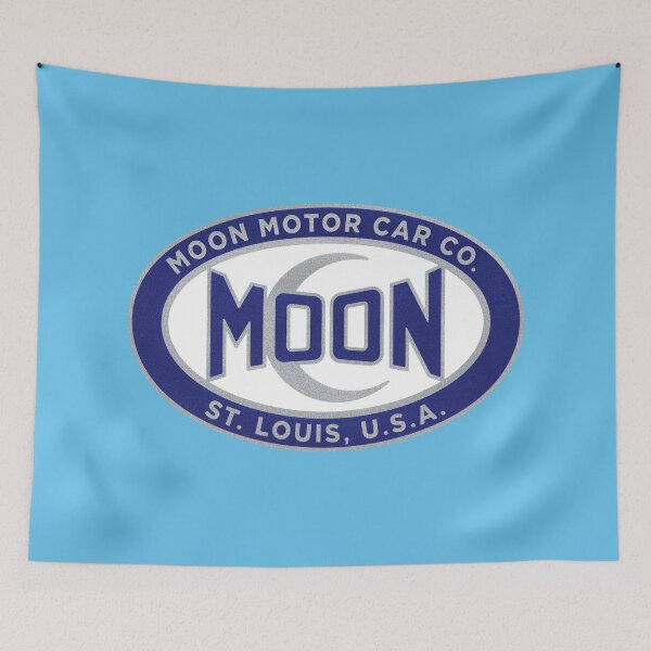 Item preview, Moon Motor Car vintage logo designed and sold by Hahnel Studio.