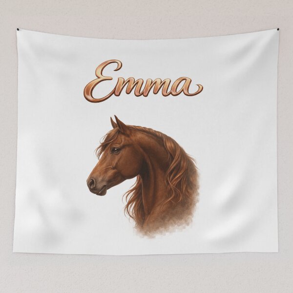Item preview, Emma Horse Zodiac — Strength, Freedom and Grace of the Chinese Horse designed and sold by AlexLineArt.
