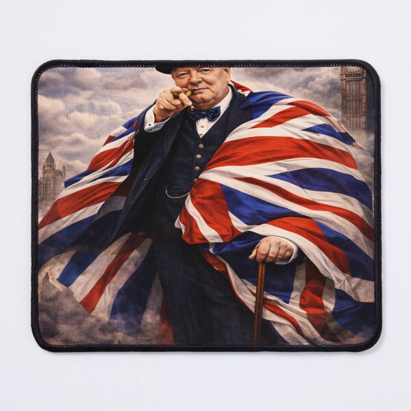 Item preview, Winston Churchill WWII Quote T-Shirt – “We Shall Fight” British History Design designed and sold by ZEBBEDE - Minimal Streetwear .
