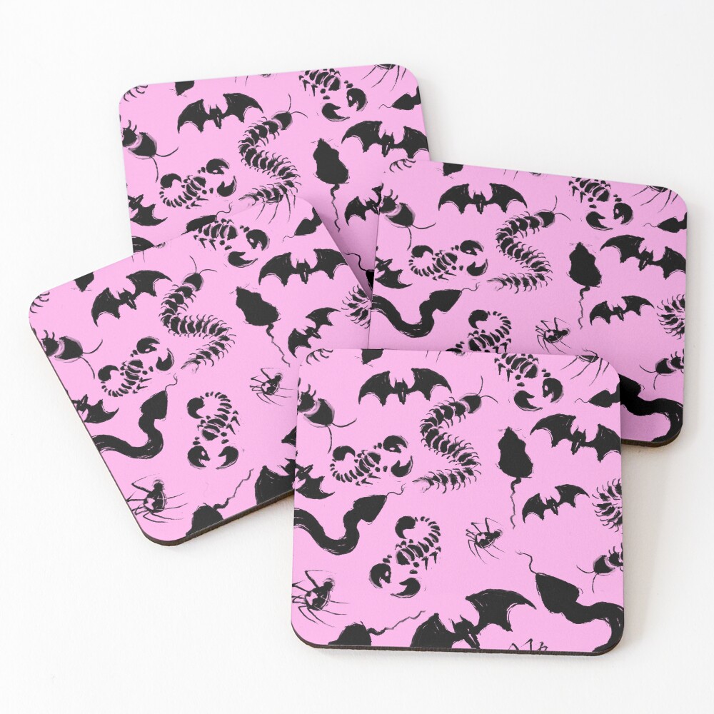 Item preview, Coasters (Set of 4) designed and sold by CryptCreation.