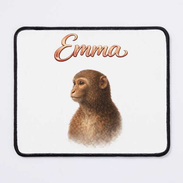 Item preview, Emma Monkey Zodiac — Intelligence, Curiosity and Playful Wisdom of the Chinese Monkey designed and sold by AlexLineArt.