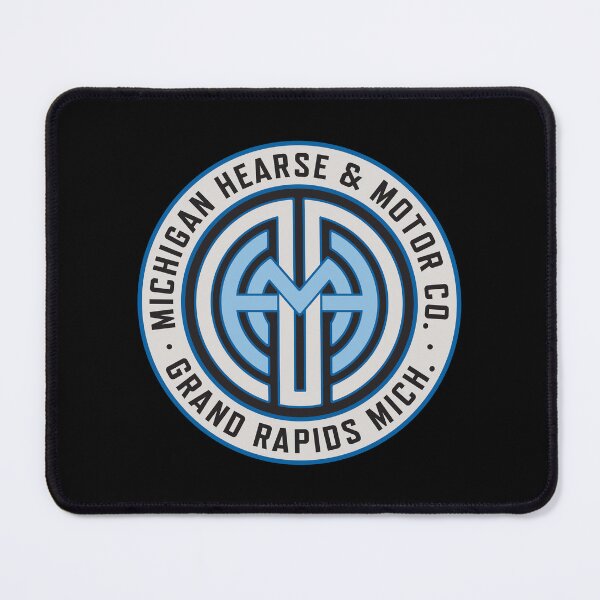 Item preview, Michigan Hearse vintage car logo designed and sold by Hahnel Studio.