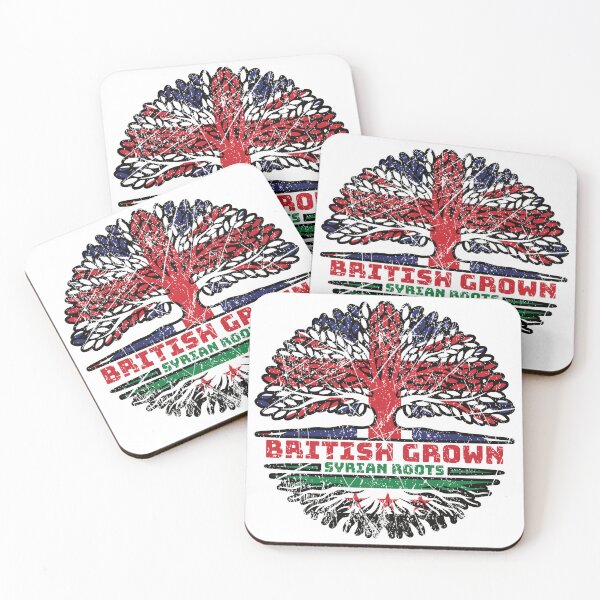 Item preview, British Grown With Syrian Roots designed and sold by FlagX.