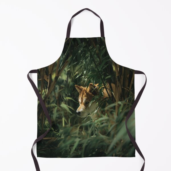 Item preview, A curious Shiba Inu exploring a bamboo forest, Dogs in Motion designed and sold by CDC40.