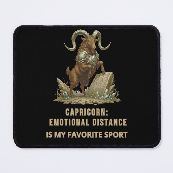 Item preview, Capricorn Dark Zodiac - Emotional Distance designed and sold by Anyshca.