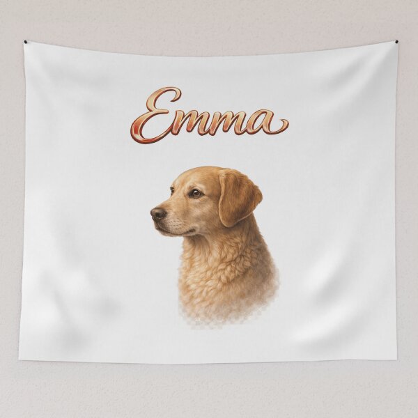 Item preview, Emma Dog Zodiac — Loyalty, Honesty and Protection of the Chinese Dog designed and sold by AlexLineArt.
