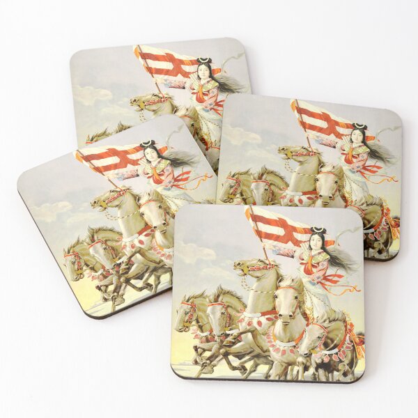 Item preview, Goddess on Horse Vintage Poster designed and sold by mad-bull.
