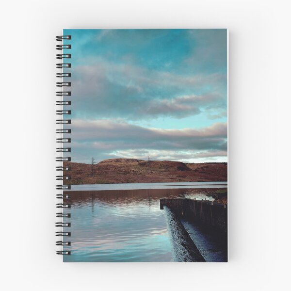 Item preview, blue sky on a winter’s day at Greenside Reservoir, Glasgow (Scotland) (December 2025) designed and sold by photosbykel.