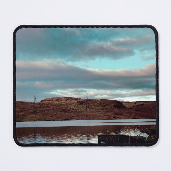 Item preview, blue sky on a winter’s day at Greenside Reservoir, Glasgow (Scotland) (December 2025) designed and sold by photosbykel.
