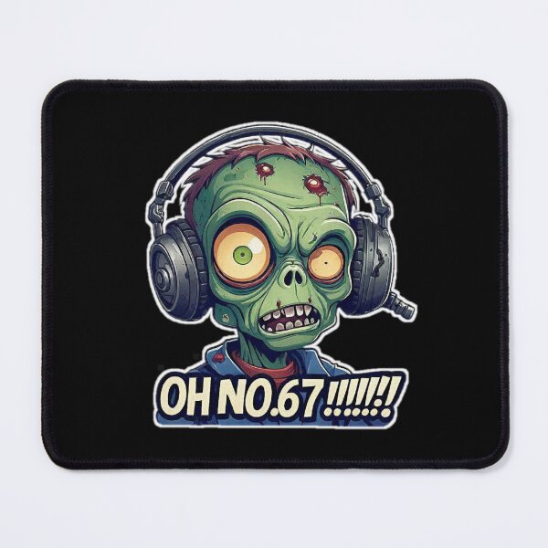 Item preview, Funny Absurd Zombie 67 6,7 Meme OH NO.67!!!!!!! designed and sold by Giulivo Store Graphic.