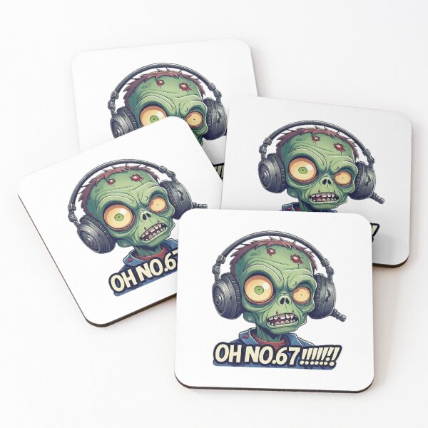 Item preview, Funny Absurd Zombie 67 6,7 Meme OH NO.67!!!!!!! designed and sold by Giulivo Store Graphic.