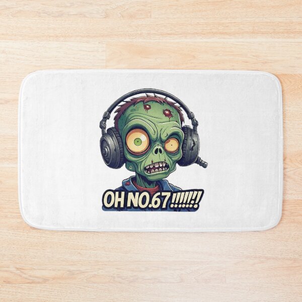 Item preview, Funny Absurd Zombie 67 6,7 Meme OH NO.67!!!!!!! designed and sold by Giulivo Store Graphic.
