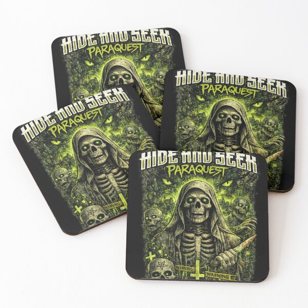 Item preview, Hide and Seek Paraquest – Green Skeleton Horror Streetwear Art designed and sold by HideandSeekPara.