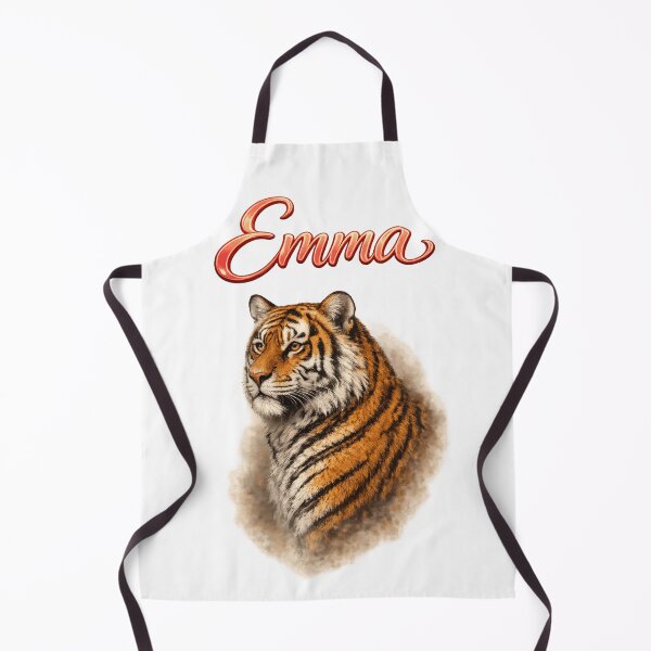 Item preview, Emma Tiger Zodiac — Courage, Power and Confidence of the Chinese Tiger designed and sold by AlexLineArt.