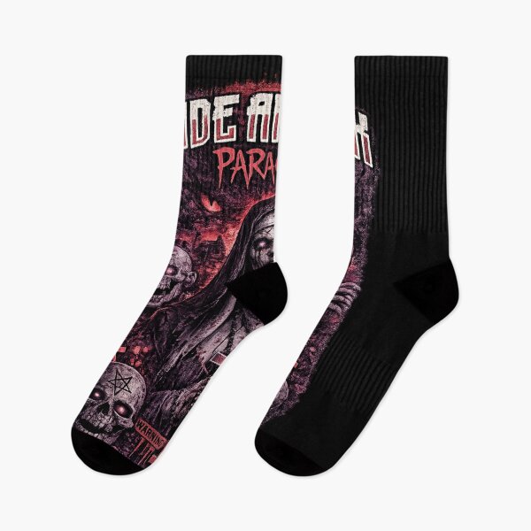Item preview,  Hide and Seek Paraquest – Nun & Skull Pink and Red Horror Streetwear Art designed and sold by HideandSeekPara.