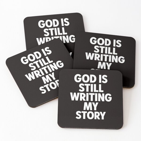 Item preview, God Is Still Writing My Story – Faith Inspirational Christian Quote Design designed and sold by innerfaith.