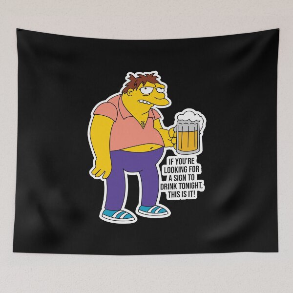 Item preview, barney simpsons sign designed and sold by Captain Banjo.