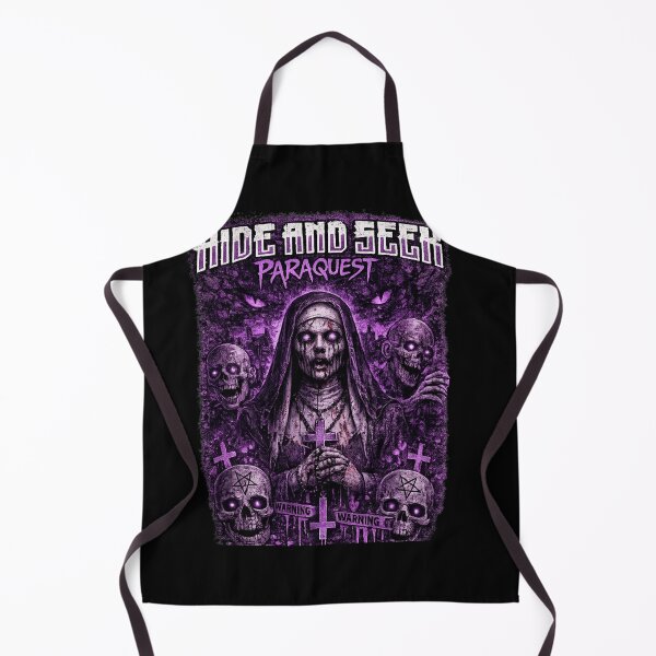 Item preview, Hide and Seek Paraquest – Nun & Skull Purple Horror Streetwear Art designed and sold by HideandSeekPara.