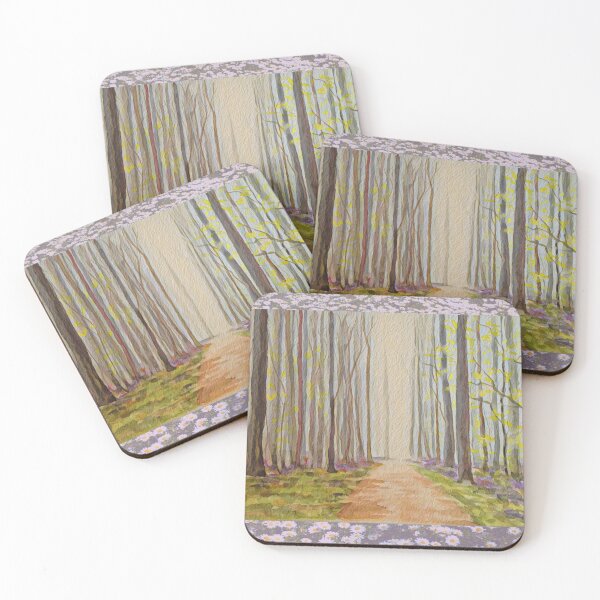Item preview, To the Light, Forest Path in Spring  designed and sold by oh-bi-me.