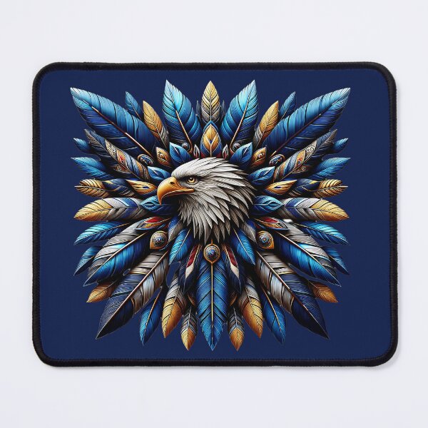 Item preview, Majestic Eagle Spirit Symbol – Tribal Inspired Feather Design designed and sold by LaylaJasmine.
