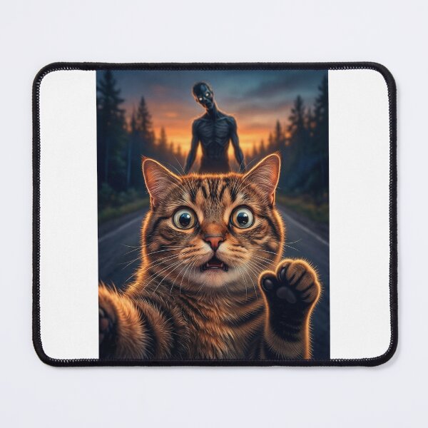 Item preview, Cat Selfie with Skinwalker designed and sold by Xandar Shop.