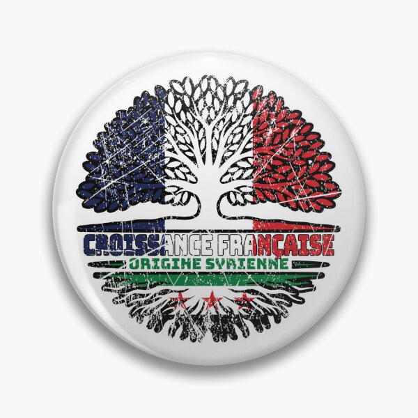 Item preview, French Grown With Syrian Roots designed and sold by FlagX.