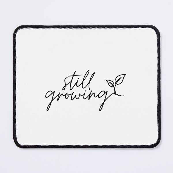 Item preview, Creciendo constantemente | Crecimiento personal positivo y estética botánica designed and sold by Tamer ⭐⭐⭐⭐⭐.