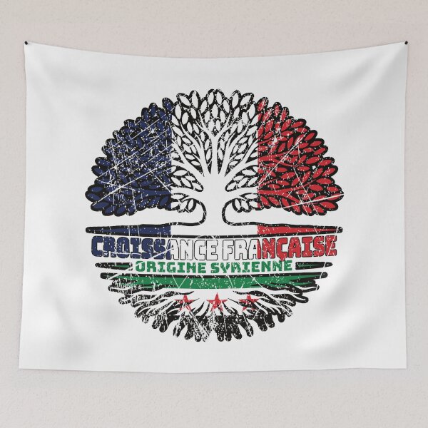 Item preview, French Grown With Syrian Roots designed and sold by FlagX.