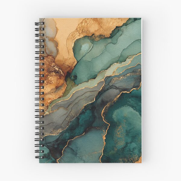 Item preview, Emerald & Bronze Gold Marble Abstract designed and sold by DIGPROF.