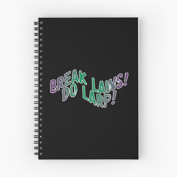 Item preview, Break Laws! Do Larp! designed and sold by DapperZombee.