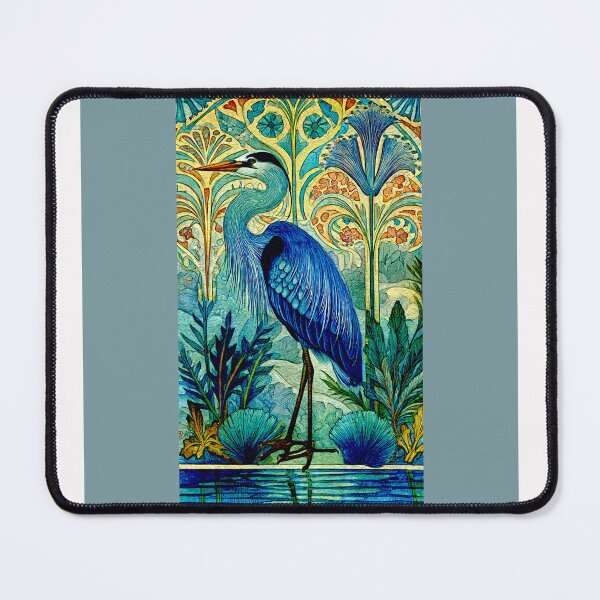 Item preview, Elegant Heron in Tranquil Waterscape #6 designed and sold by Helios Be. Lavsh.