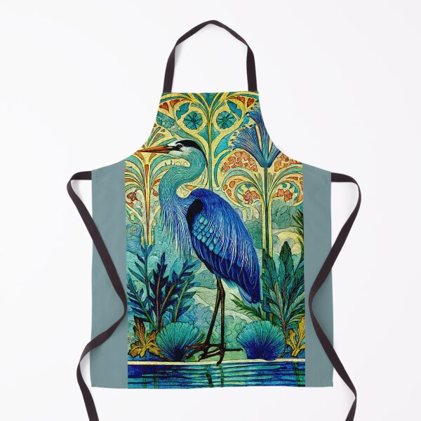 Item preview, Elegant Heron in Tranquil Waterscape #6 designed and sold by Helios Be. Lavsh.