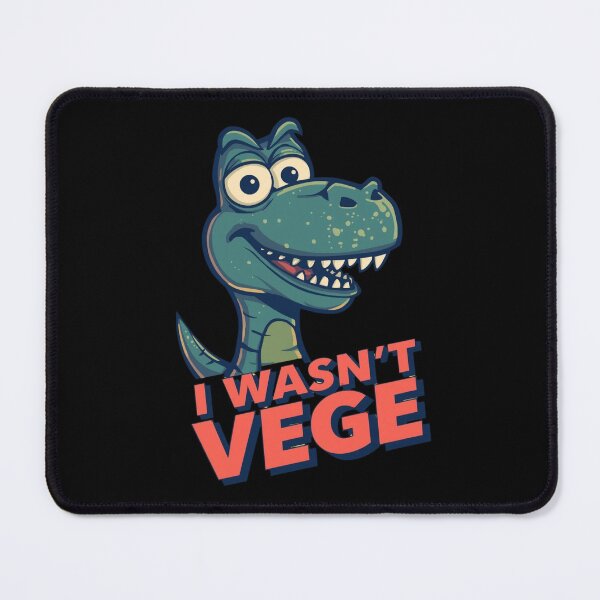 Item preview, I Wasn`t Vege Essential T-Shirt Funny Dinosaur For History Lovers designed and sold by Martysstore.