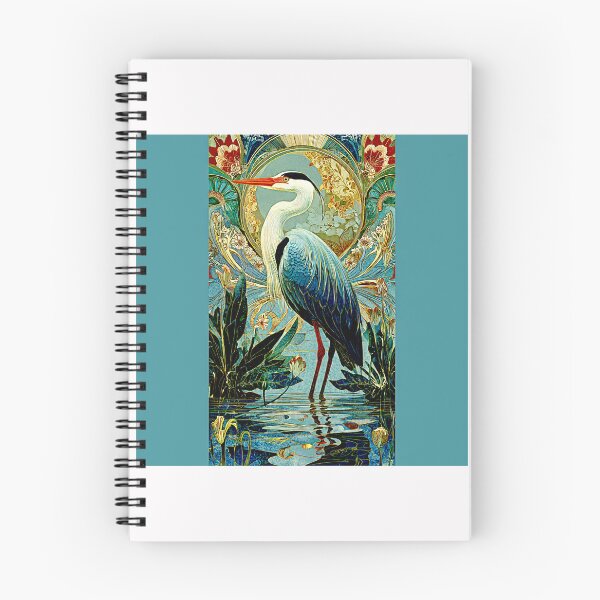Item preview, Elegant Heron in Tranquil Waterscape #7 designed and sold by Helios Be. Lavsh.