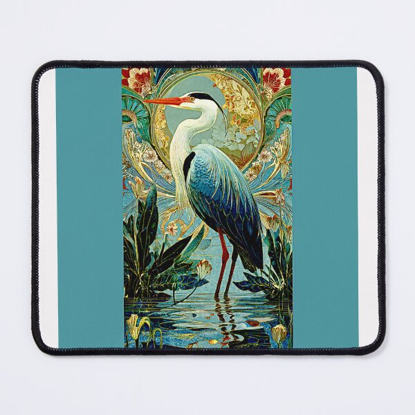 Item preview, Elegant Heron in Tranquil Waterscape #7 designed and sold by Helios Be. Lavsh.
