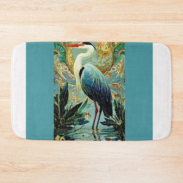 Item preview, Elegant Heron in Tranquil Waterscape #7 designed and sold by Helios Be. Lavsh.