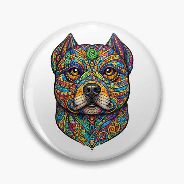 Item preview, Alebrije Pitbull designed and sold by Ubi-Tees.