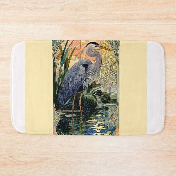 Item preview, Elegant Heron in Tranquil Waterscape #8 designed and sold by Helios Be. Lavsh.