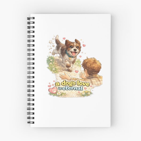 Item preview, German Wirehaired Pointer Kawaii Art – Cute Dog Running to Owner, Heartwarming Puppy Illustration designed and sold by Paws-nd-Prints.