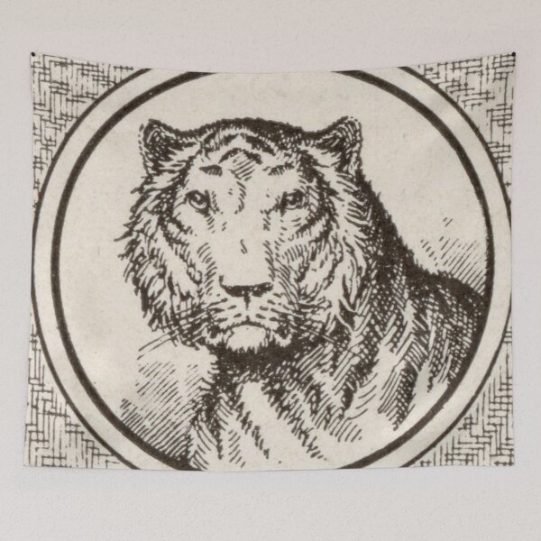 Item preview, Vintage Tiger Illustration designed and sold by HawthorneFlame.