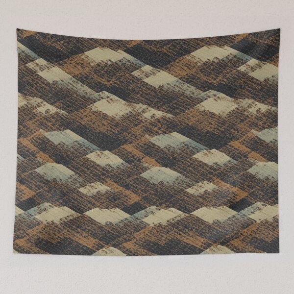 Item preview, A Close-Up Exploration of a Captivating Textile Pattern That Embodies Warmth and Texture designed and sold by Virtuals1.