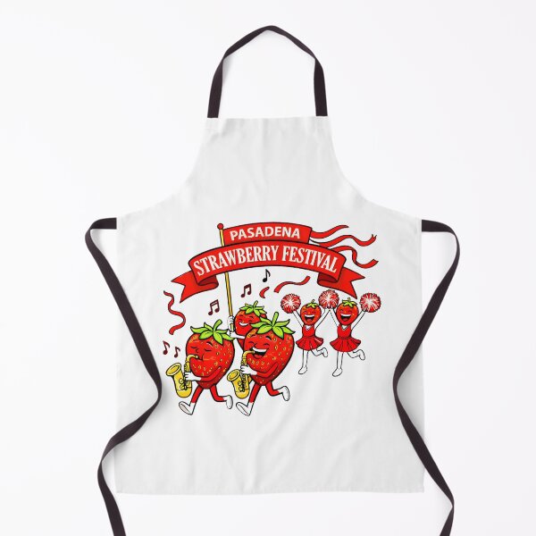 Artikelvorschau, Pasadena Strawberry Festival – farbenfrohe, fröhliche Festivalkunst entworfen und verkauft von Designfordream.
