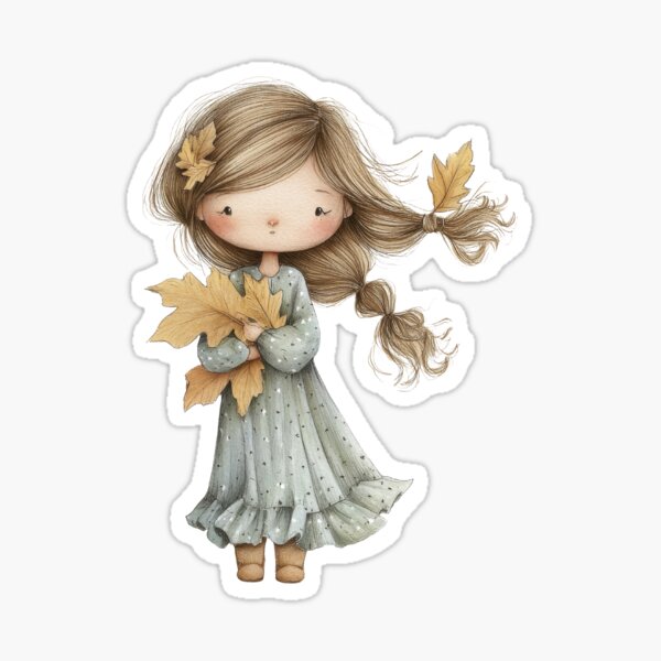 Item preview, Spring Girl Illustration designed and sold by Almmirando.