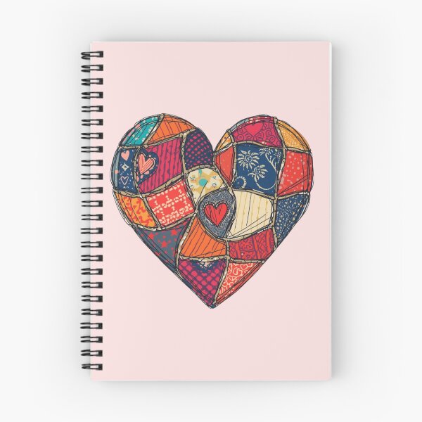 Item preview, Valentine Red Heart Love Sticker,Valentine Faux Patchwork Look Heart Sweatshirt designed and sold by colorleafz.