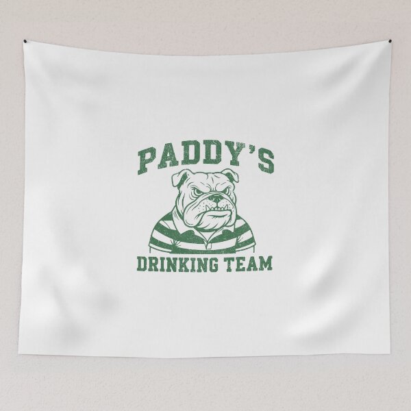 Item preview, English Bulldog St. Patrick's Day Drinking Team designed and sold by EvrmoodCo.
