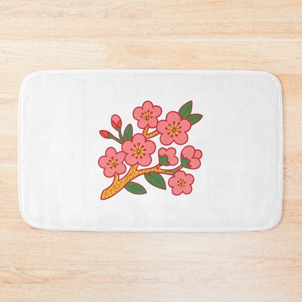 Item preview, Folk Art Cherry Blossom Branch designed and sold by LaFabricaArt.